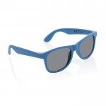 Sonnenbrille aus reyceltem Plastik PP Farbe blau