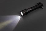 Auto-Taschenlampe mit Klebebandschneider und Hammer farbe schwarz achte Ansicht
