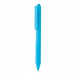 Kugelschreiber mit deutscher Tinte und Silikon Farbe hellblau