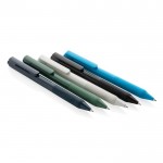 Kugelschreiber mit deutscher Tinte und Silikon Farbe grün Ansicht in verschiedenen Farben