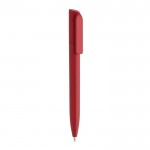 Öko-Mini-Kugelschreiber mit blauer Dokumental® Tinte farbe rot