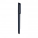 Öko-Mini-Kugelschreiber mit blauer Dokumental® Tinte farbe marineblau