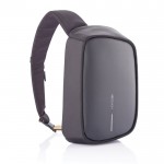 Diebstahlsicherer Rucksack mit USB und RFID Farbe schwarz
