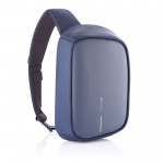 Diebstahlsicherer Rucksack mit USB und RFID Farbe marineblau