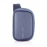 Diebstahlsicherer Rucksack mit USB und RFID Farbe marineblau zweite Ansicht