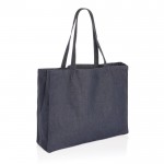 Recycelte Einkaufstasche, 320 gr/m2 Farbe jeansblau