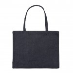 Recycelte Einkaufstasche, 320 gr/m2 Farbe jeansblau zweite Ansicht
