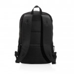 2 in 1 Rucksack für Laptop und Kühltasche Farbe schwarz vierte Ansicht