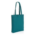 Taschen aus recyeltem Canvas, 285 gr/m2 Farbe smaragdgrün