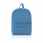 Farbiger Rucksack aus recyceltem Canvas, 285 g/m² Farbe hellblau zweite Ansicht
