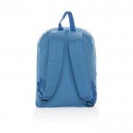 Farbiger Rucksack aus recyceltem Canvas, 285 g/m² Farbe hellblau vierte Ansicht