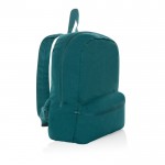Farbiger Rucksack aus recyceltem Canvas, 285 g/m² Farbe smaragdgrün