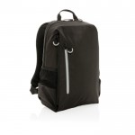 Rucksack mit USB, RFID und Tasche für Laptop 15,6'' Farbe schwarz
