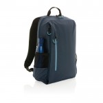 Rucksack mit USB, RFID und Tasche für Laptop 15,6'' Farbe marineblau vierte Ansicht