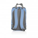 Rucksack im jugendlichen RPET-Design für Laptop, 14” farbe cyan-blau vierte Ansicht