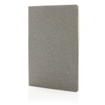 Schlanke und flexible Notizbücher als Merchandisingartikel Farbe grau mamoriert