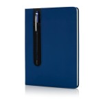 Notizbuch mit Touchpen Farbe köngisblau