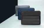 Notebookhüllen mit Seitenfach Farbe Dunkelgrau Lifestyle-Bild