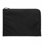 Stilvolle, minimalistische Laptop-Hülle Farbe Schwarz zweite Ansicht