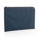 Stilvolle, minimalistische Laptop-Hülle Farbe Marineblau vierte Ansicht