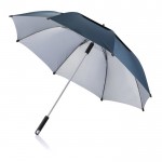 Regenschirme mit doppelter Stofflage als Werbeartikel Farbe Blau