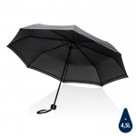 Faltbarer reflektierender Regenschirm Farbe schwarz