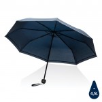 Faltbarer reflektierender Regenschirm Farbe marineblau