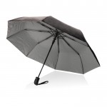 Kleiner, faltbarer Regenschirm in zwei Farben Farbe silber fünfte Ansicht