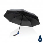 Kleiner Schirm mit farbigem Detail Farbe blau