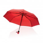 Kleiner winddichter Regenschirm Farbe rot siebte Ansicht