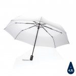 Schirm mit Druckknopf zum Öffnen und Schließen Farbe weiß