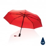 Schirm mit Druckknopf zum Öffnen und Schließen Farbe rot