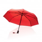 Schirm mit Druckknopf zum Öffnen und Schließen Farbe rot siebte Ansicht