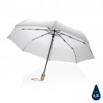Automatisch schließende und öffnende Regenschirme Farbe weiß