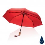 Automatisch schließende und öffnende Regenschirme Farbe rot