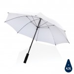 Recycelter wetterfester Regenschirm Farbe weiß