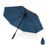 Großer Regenschirm mit zweifarbigem Design Farbe marineblau