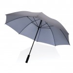 Großer manueller Regenschirm Farbe dunkelgrau fünfte Ansicht