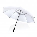 Großer manueller Regenschirm Farbe weiß fünfte Ansicht