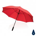 Großer manueller Regenschirm Farbe rot
