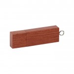 Gravierter USB-Stick aus Holz, Geschwindigkeit 3.0 Farbe mahagoni