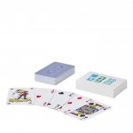 Klassisches Kartenspiel mit 54 Karten und 2 Jokern Ansicht mit Druckbereich
