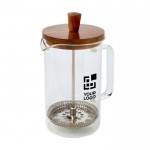 Französische Kaffeemaschine für 3 Kaffees Ansicht mit Druckbereich