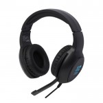 Premium-Sound-Gaming-Kopfhörer mit Kabel und Mikrofon Ansicht mit Druckbereich