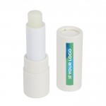 Nachhaltiger Lippenbalsam mit Lichtschutzfaktor 15 Ansicht mit Druckbereich