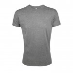T-Shirts tailliert als Werbegeschenk 150 g/m2 Farbe grau mamoriert