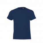 T-Shirt bedrucken Baumwolle 150 g/m2 Farbe marineblau