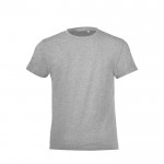 T-Shirt bedrucken Baumwolle 150 g/m2 Farbe grau mamoriert