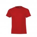 T-Shirt bedrucken Baumwolle 150 g/m2 Farbe rot