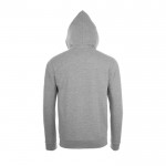 Sweatshirts aus Baumwolle und Polyester 260 g/m2 Farbe grau Rückansicht